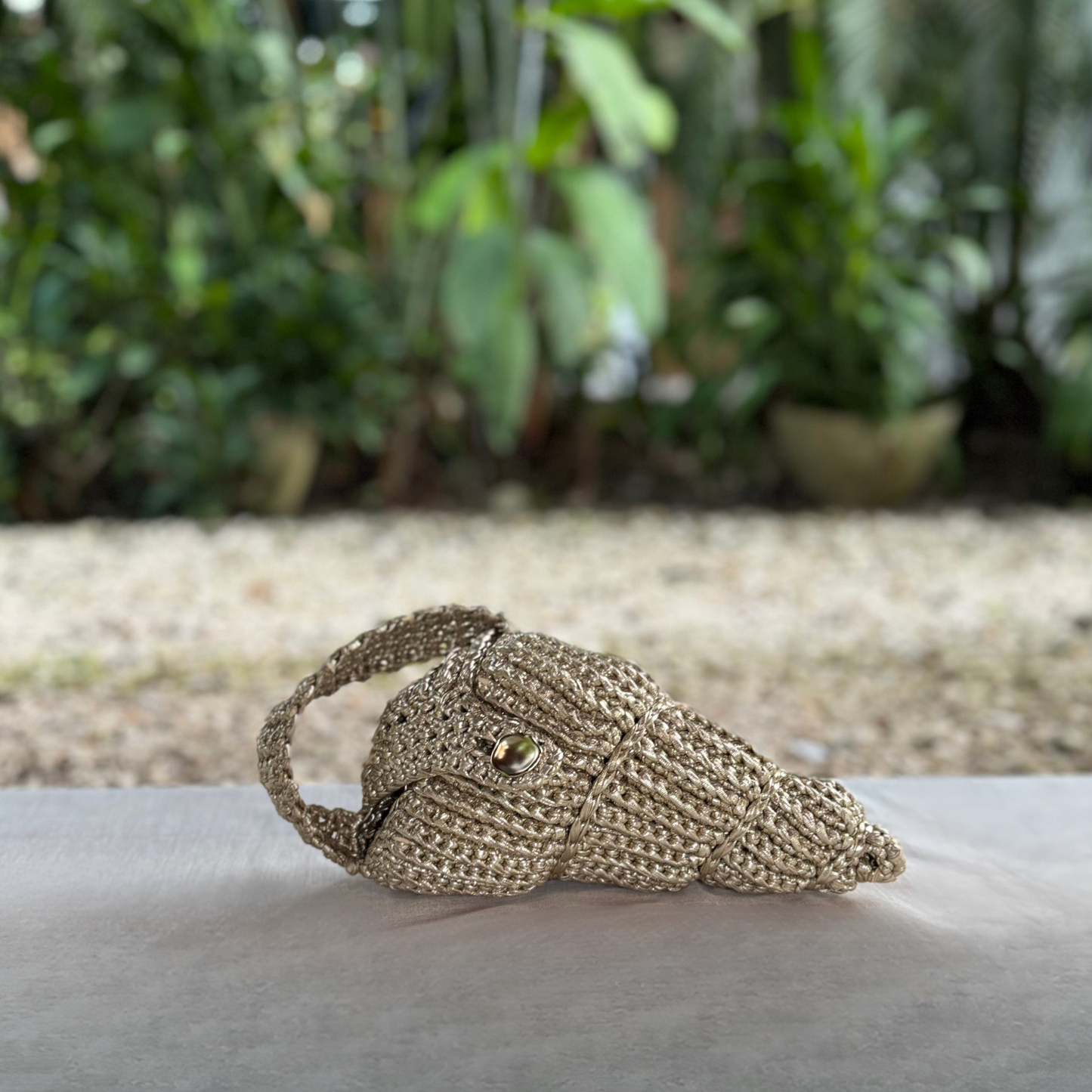 Wave Whelk in Gold Dust